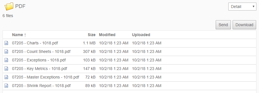 Online Report Access PDF Folder 