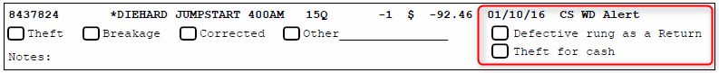 Shrink Report Variance Worksheet Checkbox